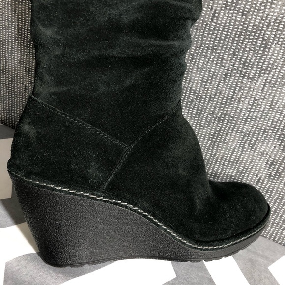 Sofft Calida Tall Suede Boots - Picture 3 of 11